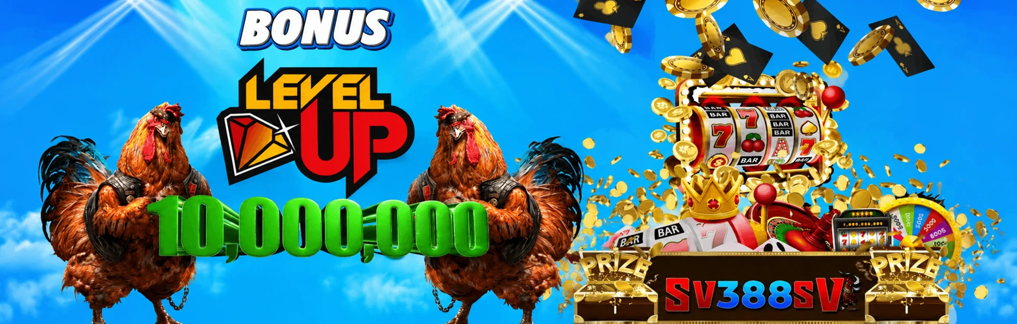  BONUS LEVEL UP BERHADIAH 10.000.000