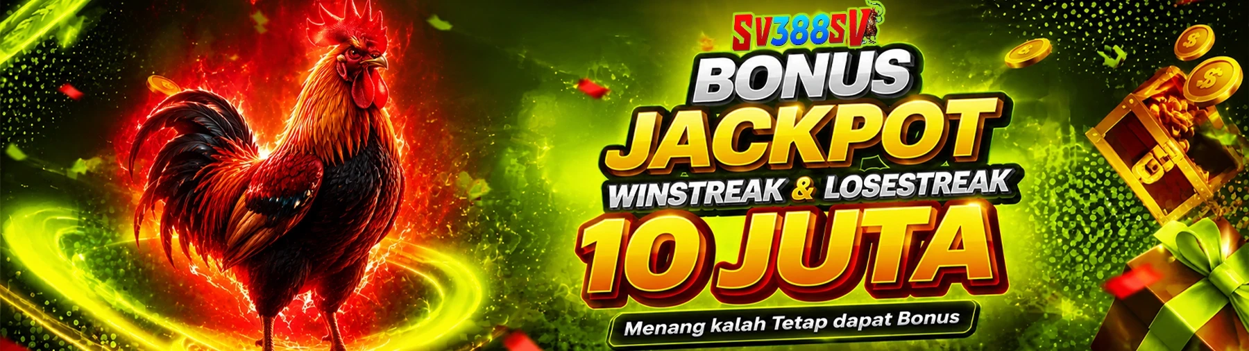 BONUS 100% UNTUK 7x KEMENANGAN BERTURUT-TURUT 